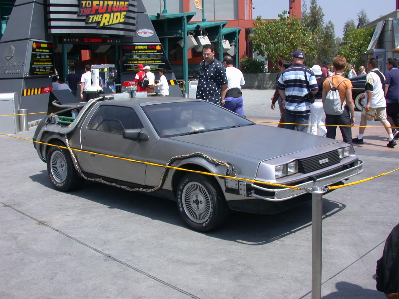 Back to the Future Ride