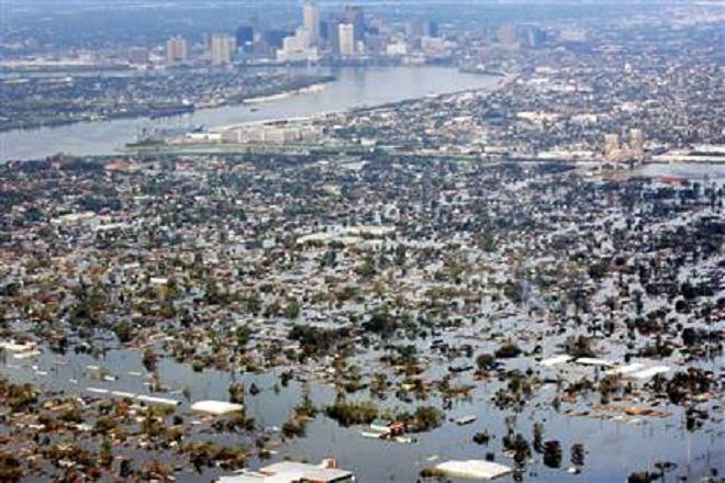 Katrina flooding St. Bernard Parish